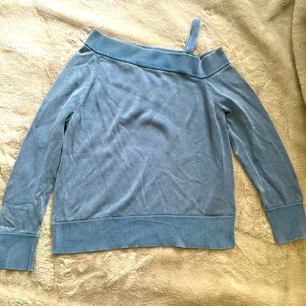 Calvin Klein Cold Shoulder Long Sleeve Sweater